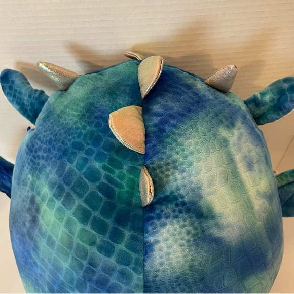 Dominic the Dragon "K" 12 inch Squishmallow Stuffed Animal Toy - Picture 7 of 11